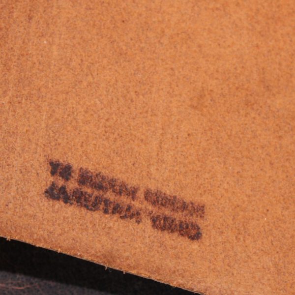 Notitieboek/dagboek/reisboek van Bahi leer S