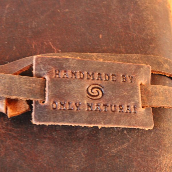 Notitieboek/dagboek/reisboek van Bahi leer S