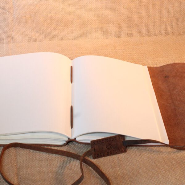 Notitieboek/schrijfboek/dagboek/reisboek van Bahi leer