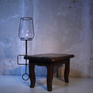 Windlicht met tafelklem