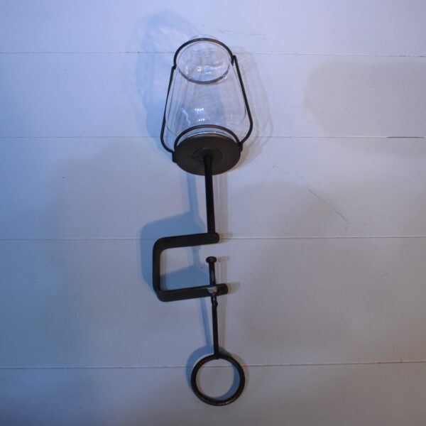 Windlicht met tafelklem