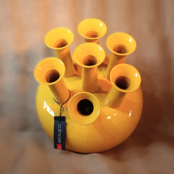 Zonneschijngele toetervaas - tulpenvaas