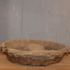 Franse brocante stokbrood en tulband rijsmanden van de bakker