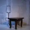Windlicht met tafelklem sfeervol en praktisch