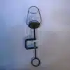 Windlicht met tafelklem sfeervol en praktisch